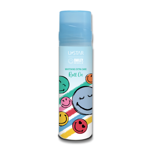 Smiley World Whitening Extra Care Roll On #Cool Happy (75ml) For Discount