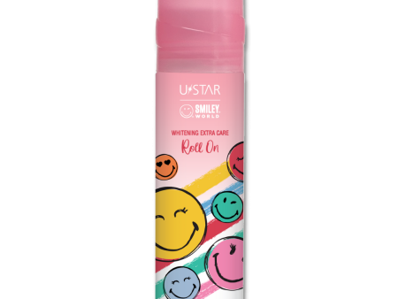 Smiley World Whitening Extra Care Roll On #Be Happy (75ml) For Sale