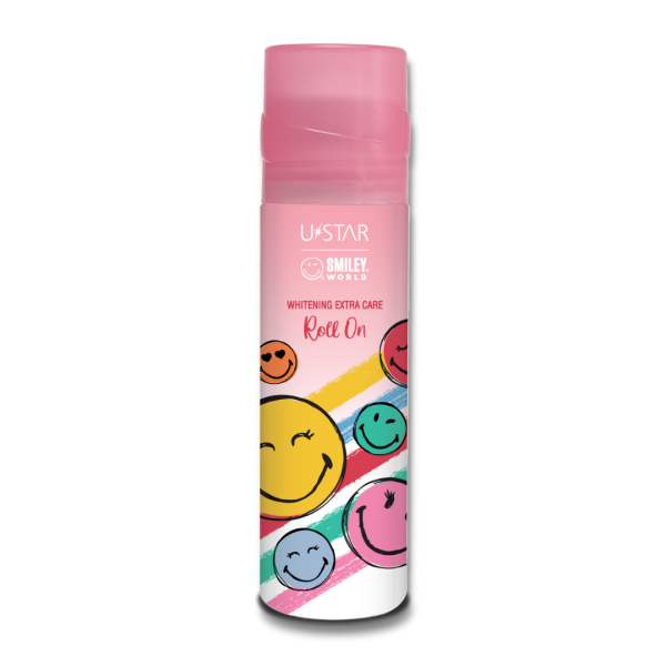 Smiley World Whitening Extra Care Roll On #Be Happy (75ml) For Sale