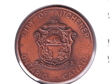 1970 Kitchener-Waterloo Hospital Opened by Governor General Michener Medallion For Cheap