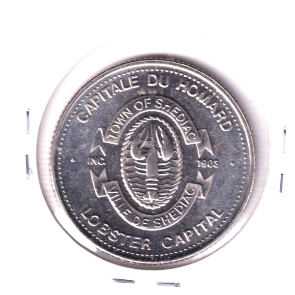 Shediac, New Brunswick, 1985 Lobster Festival Souvenir Trade Dollar Supply