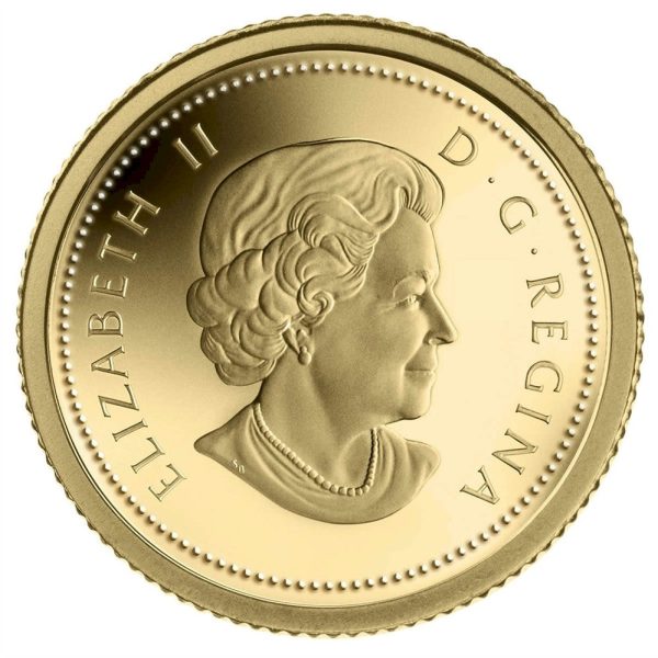 RDC 2014 50-cent Canada s Classic Beaver 1 25oz Pure Gold (No Tax) Impaired Fashion