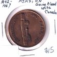 1942-1967 Ajax 25th Anniversary, Going Ahead with Canada Centennial Medallion Discount