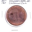 1967 Dawson Creek, B.C. Canada Centennial Medallion: Peace River Power Project (Toned) Online