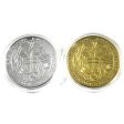 Pair of Filecoin Cryptocurrency Medallions, Two Colours, 2Pcs Online Hot Sale