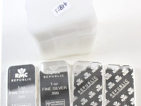 RMC 1oz. .999 Fine Silver Bars - 20pcs in original tube (No Tax) Supply