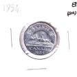 1954 Canada 5-cents Extra Fine (EF-40) Scratched, mark, or impaired Sale