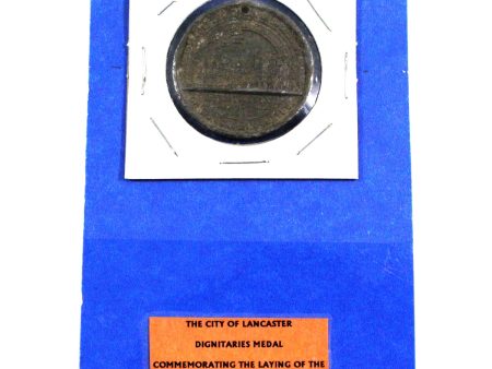 1893 Dignitaries Medal - Commemorating the Foundation of Royal Lancaster Infirmary (Holder Bent) Sale