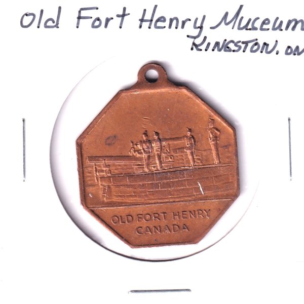 Old Fort Henry, Kingston, Ontario, Octagonal Medallion (Toned) Online