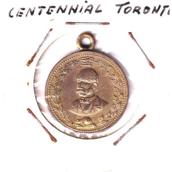 1884 Toronto, Ontario, Semi-centennial Medallion For Discount