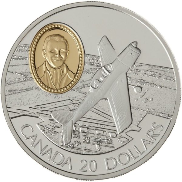 RDC 1995 Canada $20 Aviation - DHC-1 Chipmunk Sterling Silver Coin (Impaired) Online Sale