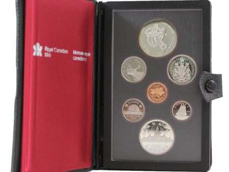 RDC 1983 Canada Proof Double Dollar 7-coin Set (Silver $1 toned) For Discount