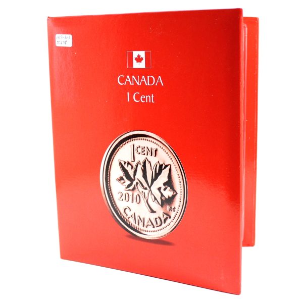 1937-2012 Canada 1-cents collection in Kaskade Collector Album Sale