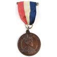 1937 Edward VIII Coronation Medal with Original Ribbon - Bronze Colour Online now