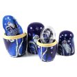 Solomon Islands 2020 $5 Father Frost 1oz Fine Silver in Matryoshka Dolls (No Tax) Online