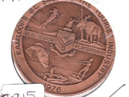 1976 Kamloops BC Numismatic Society Medal Sale