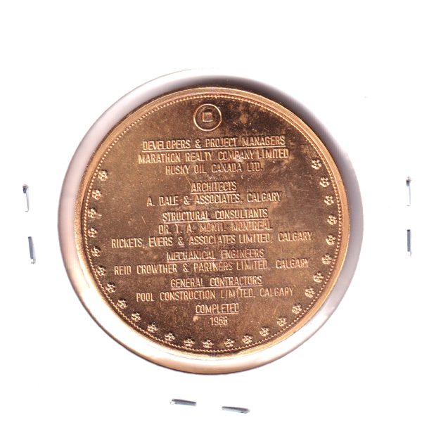 1968 Husky Tower (Calgary Tower) Medallion For Discount