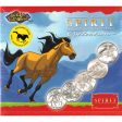 ReelCoinz Spirit Stallion of the Cimarron 5-medallion & Sticker Booklet Set from RCM For Sale