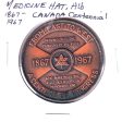 1967 Medicine Hat, Alberta, Medal: From East to West, A Century of Progress (Corrosion) For Discount