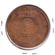 1967 Klondike Souvenir Dollar - The Edmonton Inn Trade Token (Light Corrosion) Online