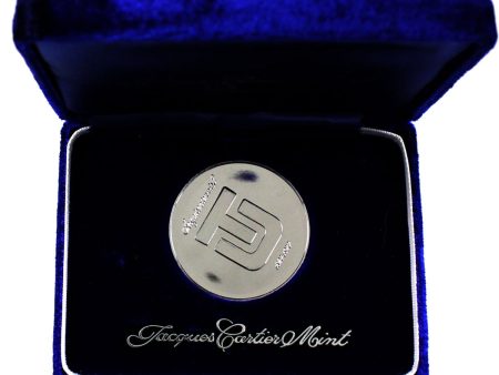 1827-1977 University of Toronto Sesquicentennial .999 Silver Medallion (No Tax) Supply