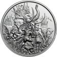 Molon Labe (Type 4) 2oz. .999 Fine Silver High Relief Round (No Tax) Online now