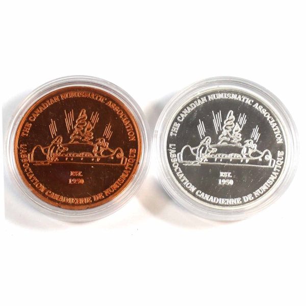 Pair of 2006 Canada CNA 47th Annual Convention in Niagara Falls Medallions Online now