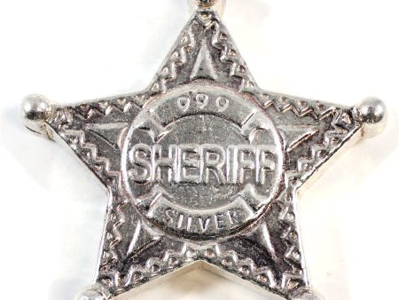 Monarch Sheriff Star 5oz .999 Fine Silver  (No Tax) Supply