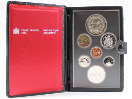 1984 Canada Proof Double Dollar Set (lightly toned) Online