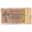 Germany Pick #173b 1937 1 Rentenmark Note Circulated Online now