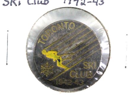 Toronto Ski Club 1942-43 Pin Cheap