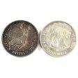 Pair of 1871-1971 British Columbia Commemorative Silver Tokens, 2Pcs (No Tax) Fashion