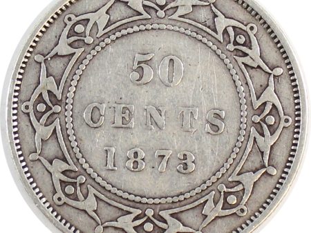 1873 Newfoundland 50-cents VG-F (VG-10) $ Discount