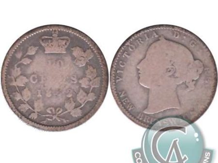 1862 DP 2 New Brunswick 10-cents Good (G-4) $ Sale