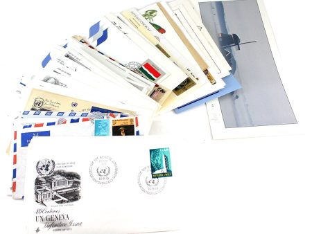 100+ United Nations & World First Day Covers, Envelopes etc., 100+Pcs (Sold as is) Cheap