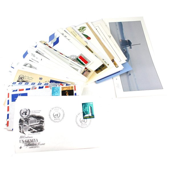 100+ United Nations & World First Day Covers, Envelopes etc., 100+Pcs (Sold as is) Cheap