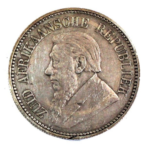 South African Republic 1893 2.5-shillings Very Fine (VF-20) Sale