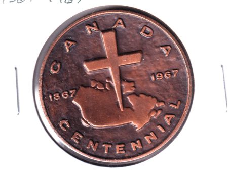 1967 Canada Centennial & Reformation 450th Ann. Medallion w  Martin Luther For Discount