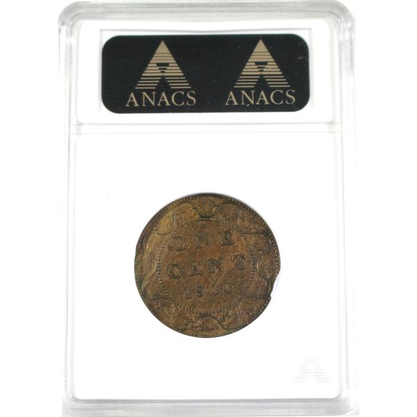 1910 Canada 1-cent ANACS-certified MS-62 (UNC+) Brown Online Sale