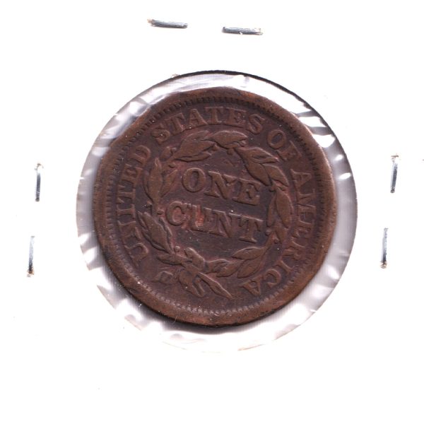 1851 USA Penny, F-VF (Impaired) on Sale