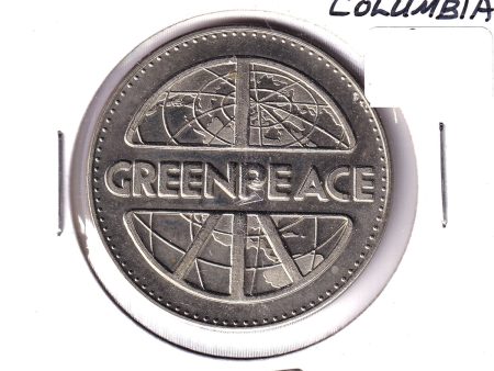 1979 British Columbia Greenpeace Trade Dollar For Cheap