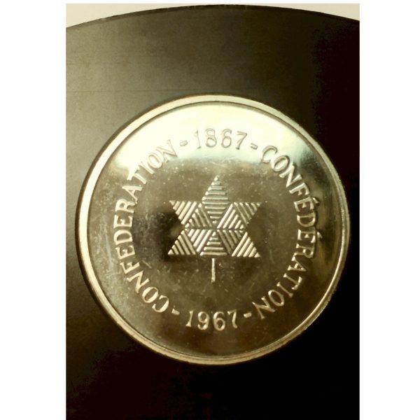 1967 Canada s Centennial Sterling Silver Medallion Online