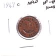 1947C Newfoundland 1-cent VF-EF (VF-30) Corrosion, scratched, or impaired Online