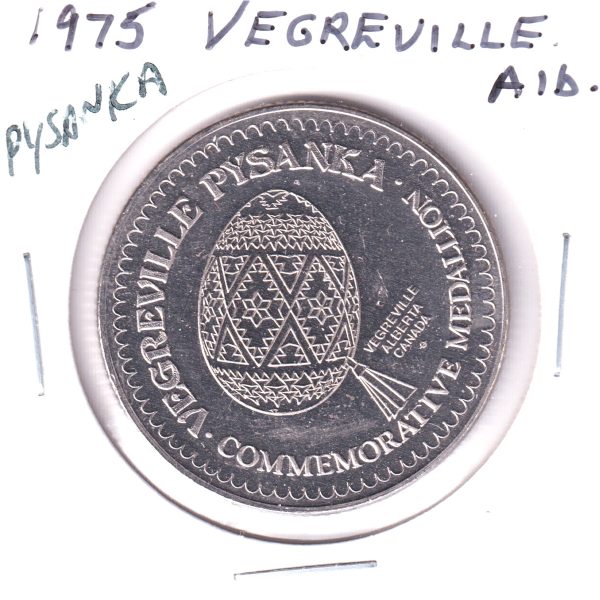 Vegreville, Alberta, 1975 Pysanka Commemorative Medallion Online