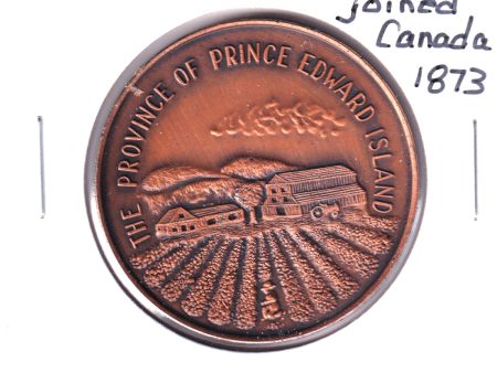 Prince Edward Island Joined the Dominion of Canada in the Year 1873 Medallion For Cheap