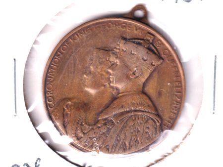 1937 Bromsgrove, UK, Coronation of King George VI & Queen Elizabeth Medallion Fashion