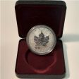 1908-1998 Canada Ann. Mint Privy Silver Maple Leaf & black case (No Tax) Toning Spot Hot on Sale