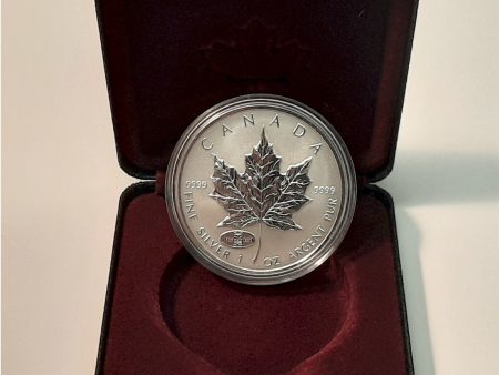 1908-1998 Canada Ann. Mint Privy Silver Maple Leaf & black case (No Tax) Toning Spot Hot on Sale