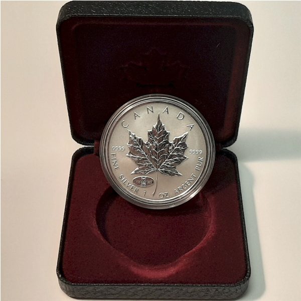 1908-1998 Canada Ann. Mint Privy Silver Maple Leaf & black case (No Tax) Toning Spot Hot on Sale