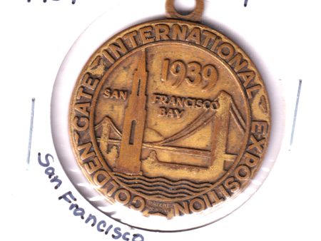 1939 Golden Gate International Exposition, San Francisco, Medallion Online now